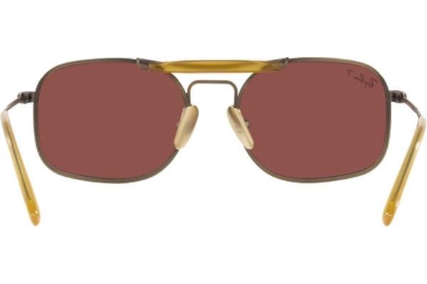 Sončna očala Ray-Ban Chromance Collection RB8062 9207AL Polarized Kvadratna Rjava