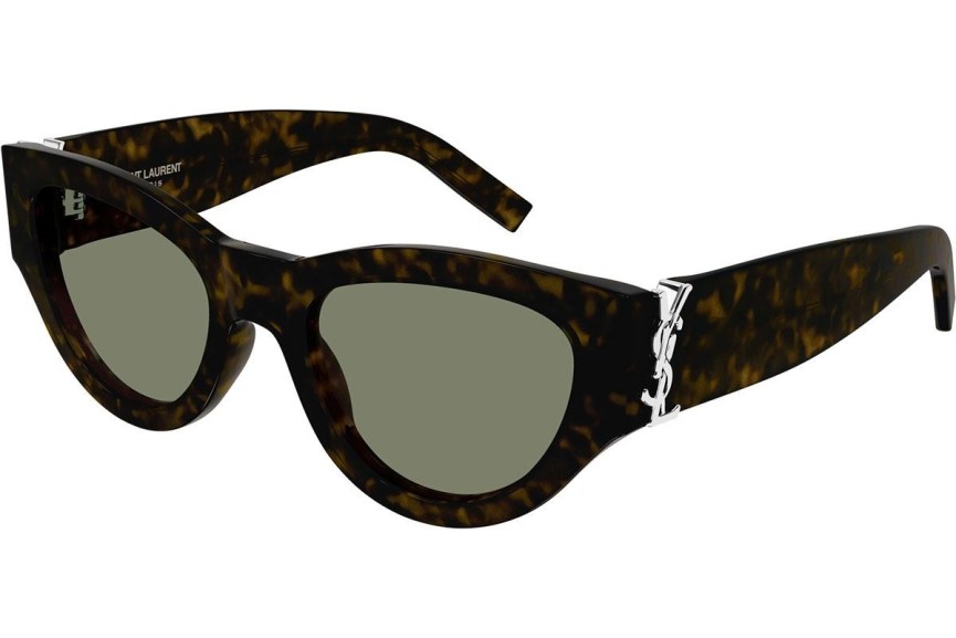 Sončna očala Saint Laurent SLM94 008 Cat Eye Havana