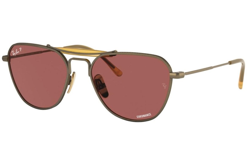 Sončna očala Ray-Ban Chromance Collection RB8064 9207AL Polarized Posebni Rjava