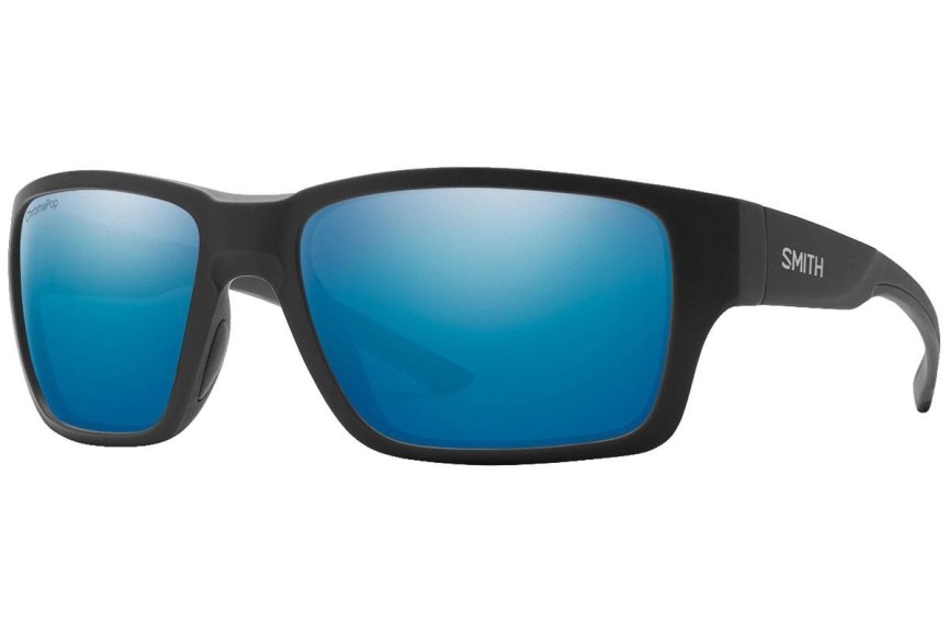 Sončna očala Smith Outback 124/QG Polarized Pravokotna Črna