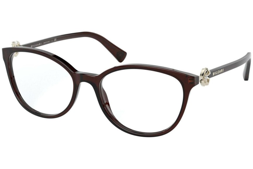 Očala Bvlgari BV4185B 504 Cat Eye Havana