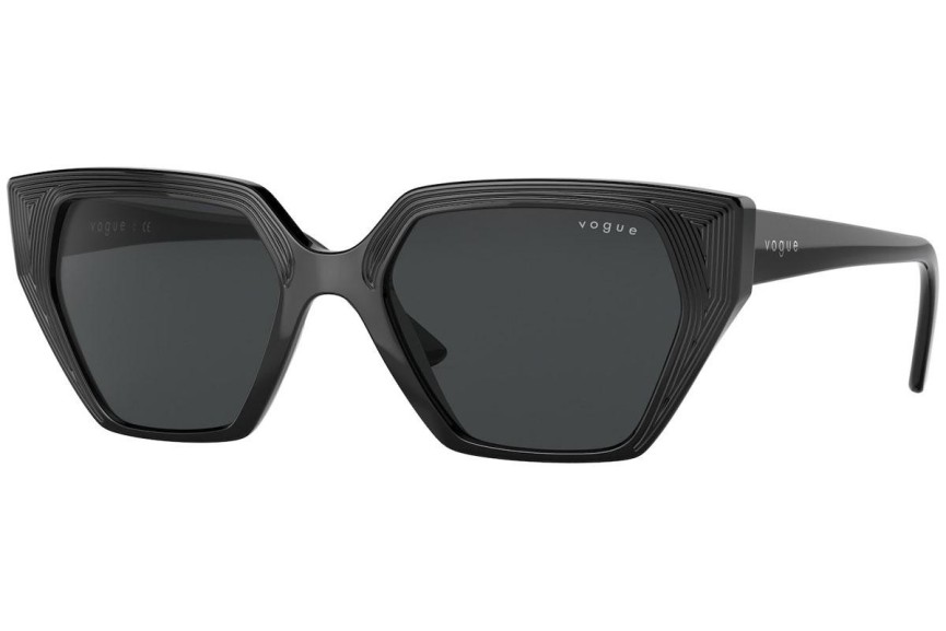 Sončna očala Vogue Eyewear VO5376S W44/87 Kvadratna Črna