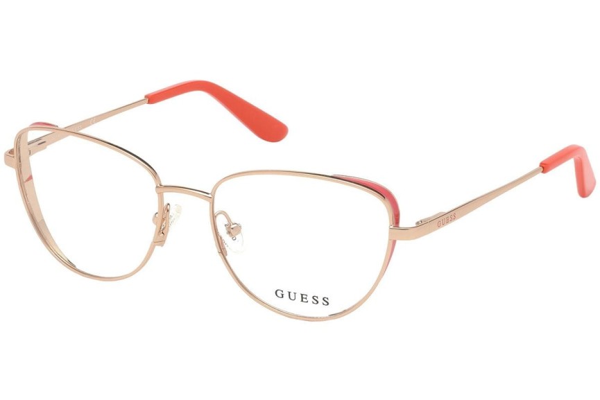 Očala Guess GU2701 028 Cat Eye Zlata