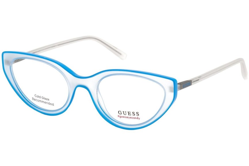 Očala Guess GU3058 092 Ovalna Modra