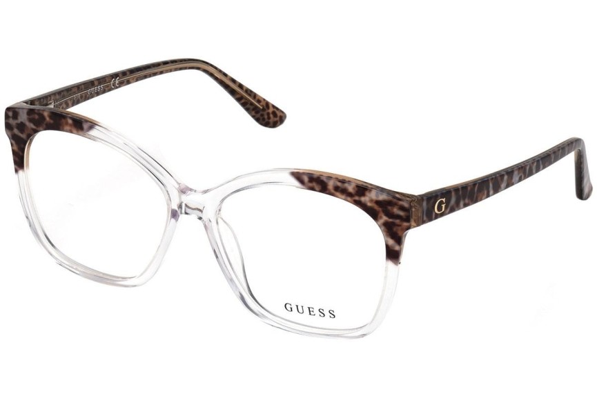 Očala Guess GU2820 026 Cat Eye Kristalna