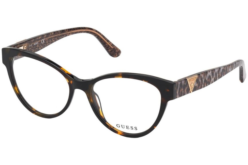 Očala Guess GU2826 052 Cat Eye Havana