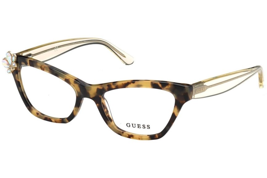 Očala Guess GU2836 053 Pravokotna Havana