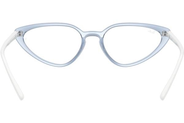 Očala Ray-Ban RX7188 8085 Cat Eye Modra