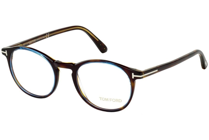 Očala Tom Ford FT5294 056 Okrogla Havana