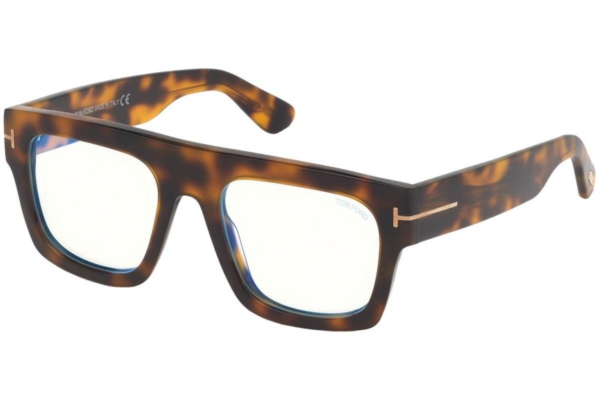 Očala Tom Ford FT5634-B 056 Flat Top Havana