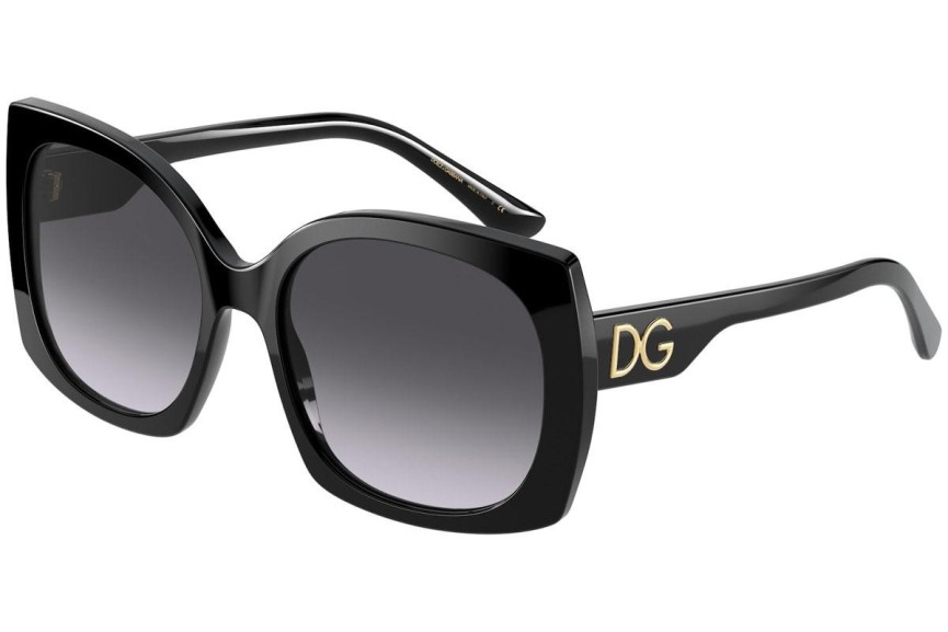 Sončna očala Dolce & Gabbana Icons Collection DG4385 501/8G Kvadratna Črna