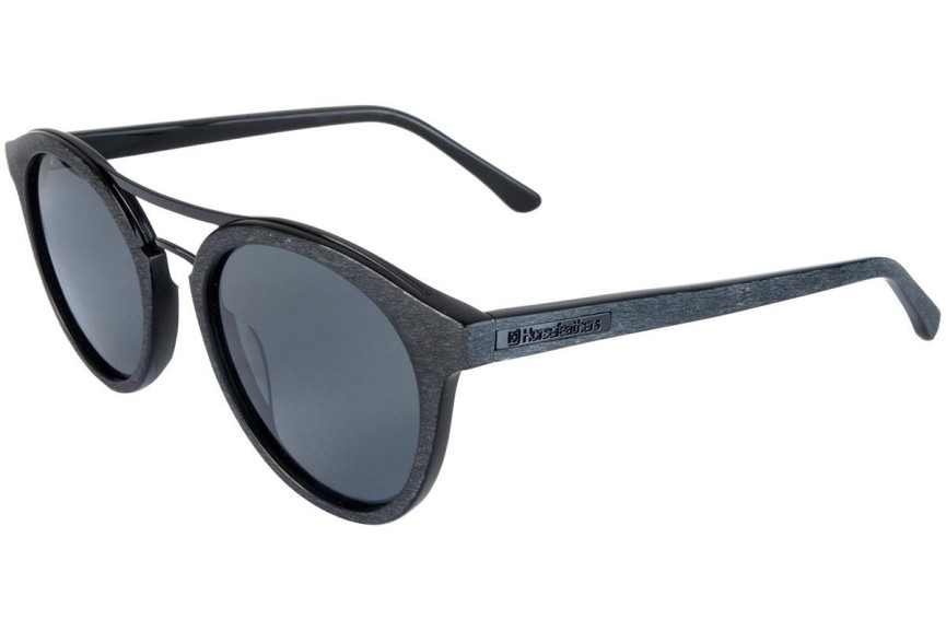 Sončna očala Horsefeathers Nomad AA1086A Polarized Okrogla Črna