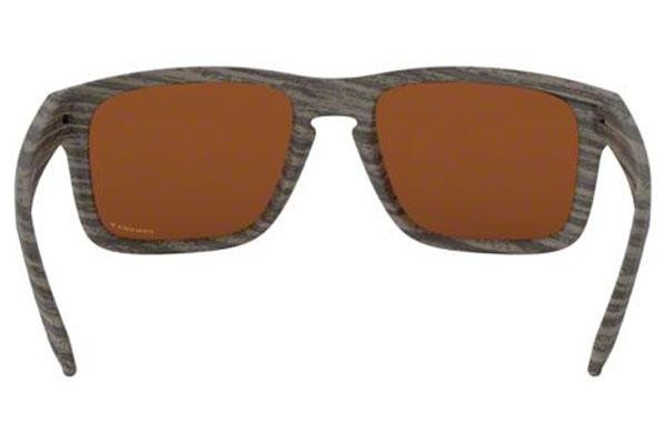 Sončna očala Oakley Holbrook OO9102-J8 Polarized Kvadratna Rjava