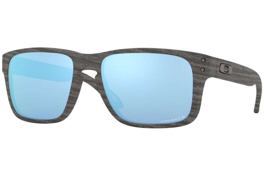 Sončna očala Oakley Holbrook XS OJ9007-11 Polarized Kvadratna Rjava