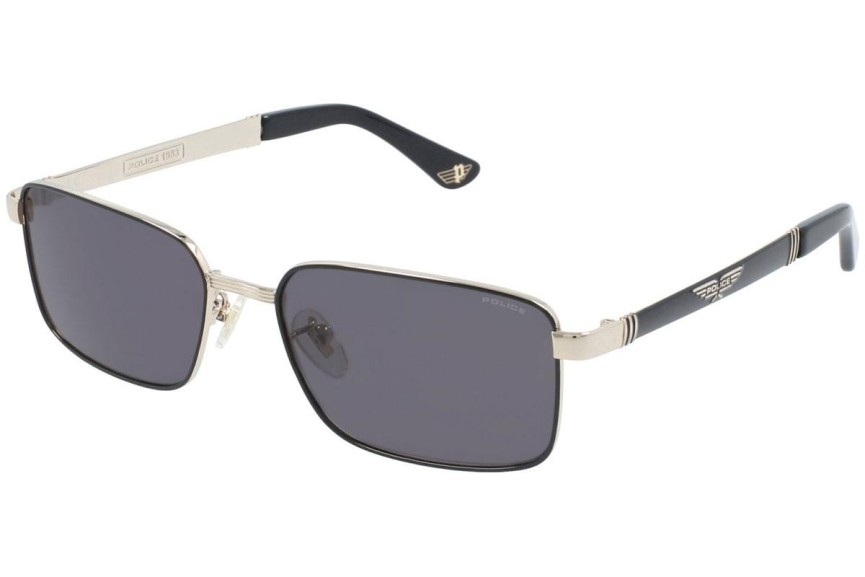 Sončna očala Police Origins 28 SPLA54 301P Polarized Pravokotna Zlata