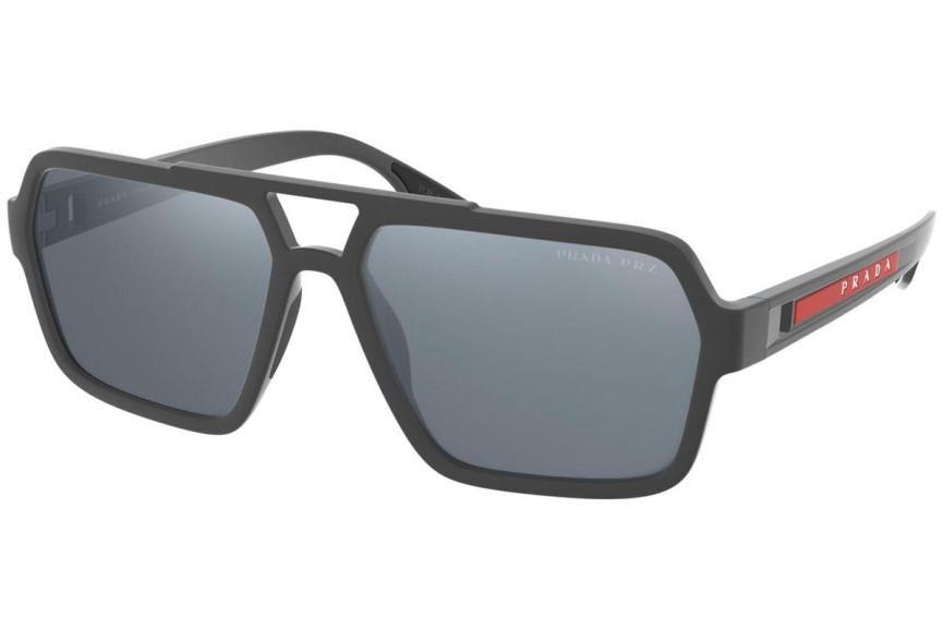 Sončna očala Prada Linea Rossa PS01XS UFK07H Polarized Pravokotna Siva