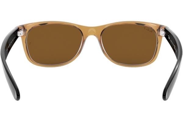 Sončna očala Ray-Ban New Wayfarer RB2132 945/57 Polarized Kvadratna Rjava