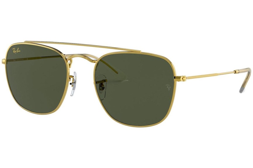 Sončna očala Ray-Ban RB3557 919631 Kvadratna Zlata