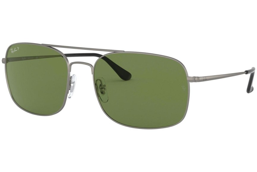 Sončna očala Ray-Ban RB3611 029/O9 Polarized Kvadratna Siva