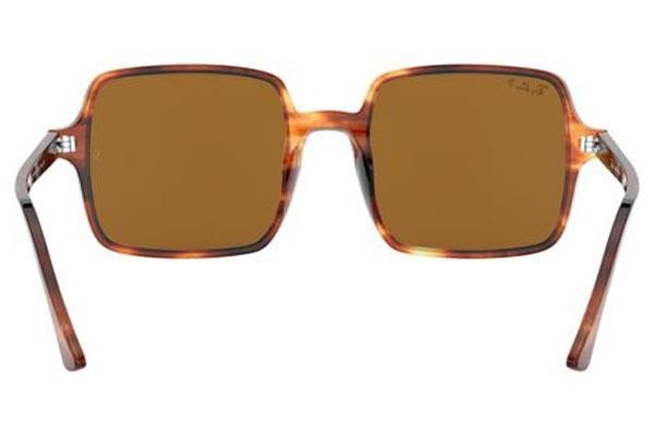 Sončna očala Ray-Ban Square II RB1973 954/57 Polarized Oversize Havana