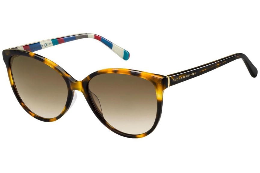 Sončna očala Tommy Hilfiger TH1670/S 086/HA Cat Eye Havana