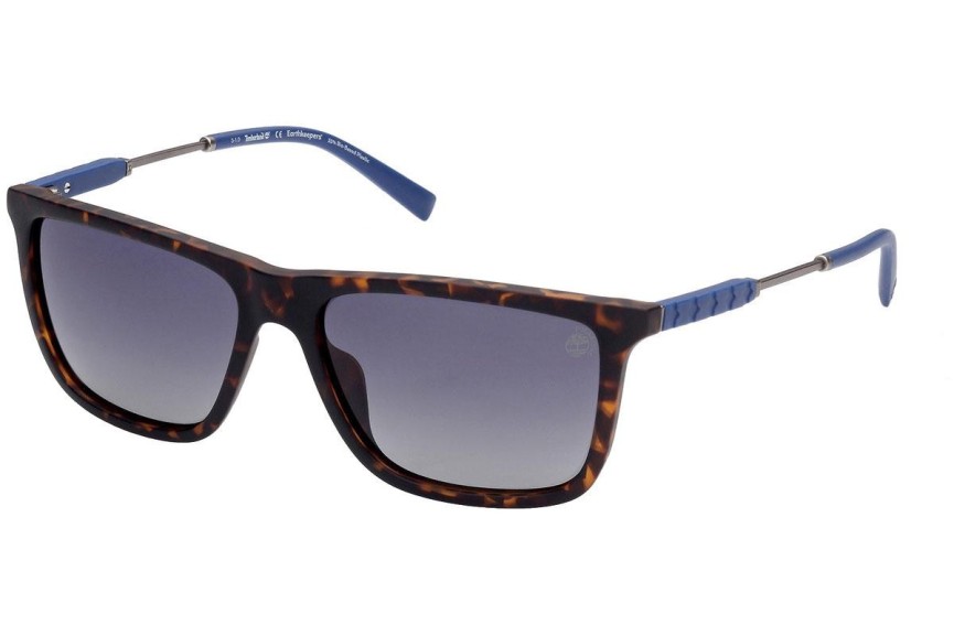 Sončna očala Timberland TB9242 52D Polarized Pravokotna Havana