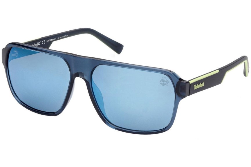 Sončna očala Timberland TB9254 90D Polarized Pravokotna Modra