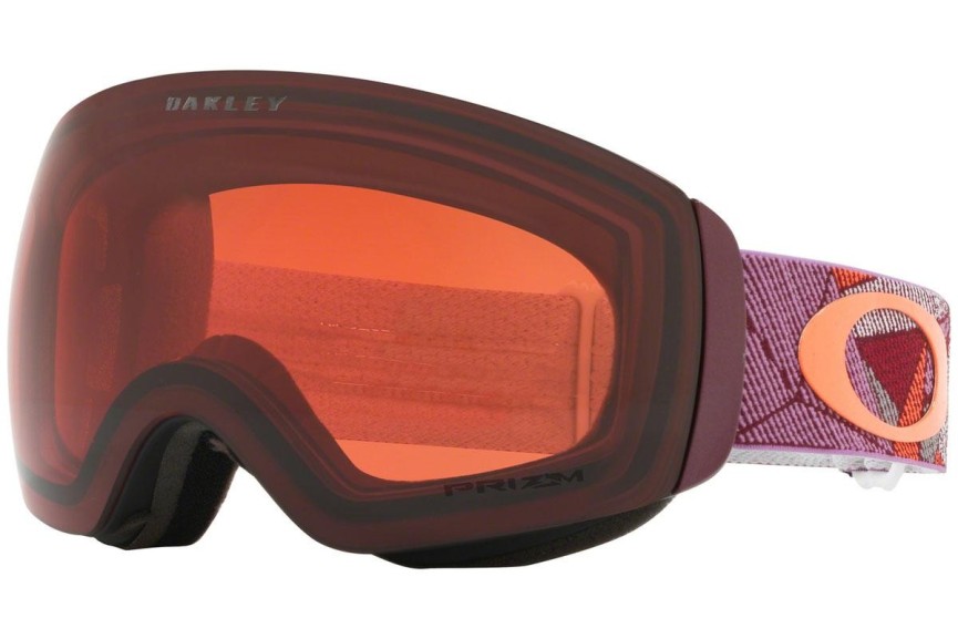 Smučarska očala Oakley Flight Deck M OO7064-74 PRIZM Enojna leča | Shield Vijolična