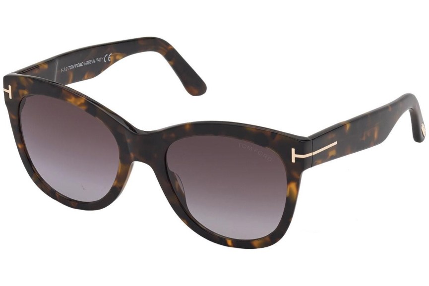 Sončna očala Tom Ford FT0870 52T Cat Eye Havana