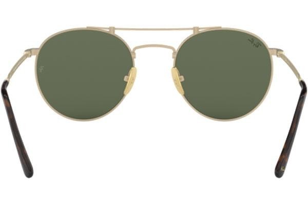 Sončna očala Ray-Ban Titanium Titanium Collection RB8147 913658 Okrogla Zlata