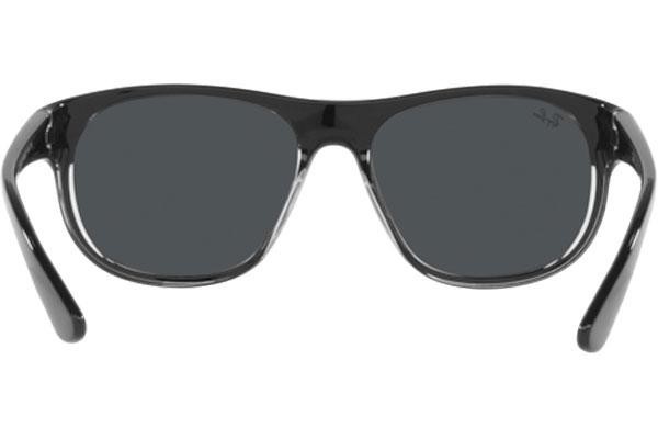 Sončna očala Ray-Ban RB4351 603987 Ovalna Črna