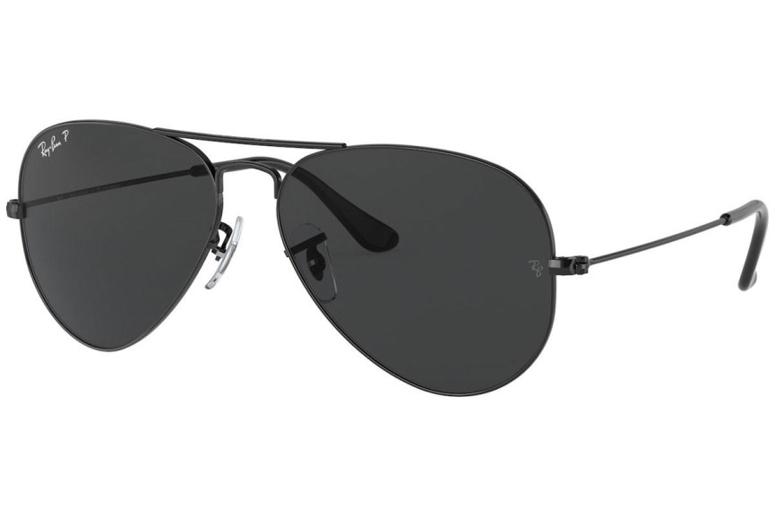 Sončna očala Ray-Ban Aviator RB3025 002/48 Polarized Pilotska Črna