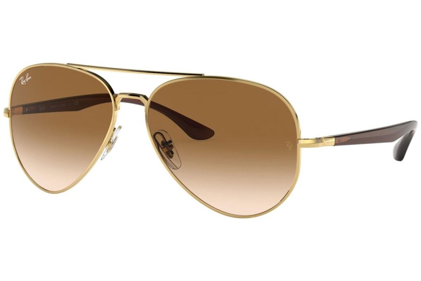 Sončna očala Ray-Ban RB3675 001/51 Pilotska Zlata