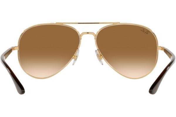 Sončna očala Ray-Ban RB3675 001/51 Pilotska Zlata