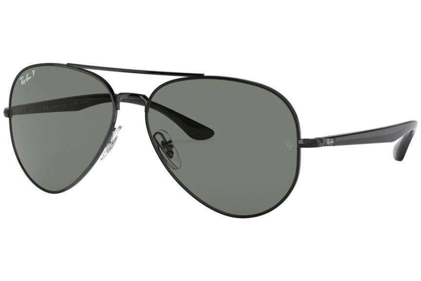 Sončna očala Ray-Ban RB3675 002/58 Polarized Pilotska Črna