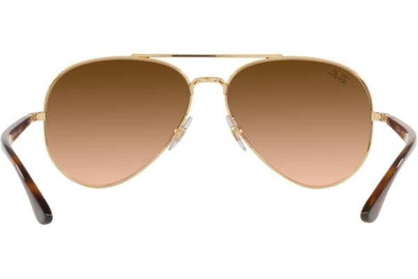 Sončna očala Ray-Ban RB3675 9127A5 Pilotska Zlata