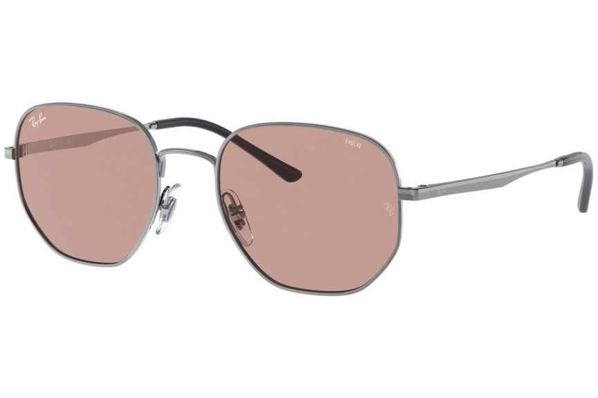 Sončna očala Ray-Ban RB3682 9227Q4 Kvadratna Srebrna