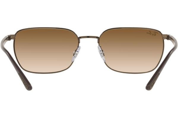 Sončna očala Ray-Ban RB3684 014/51 Pravokotna Rjava