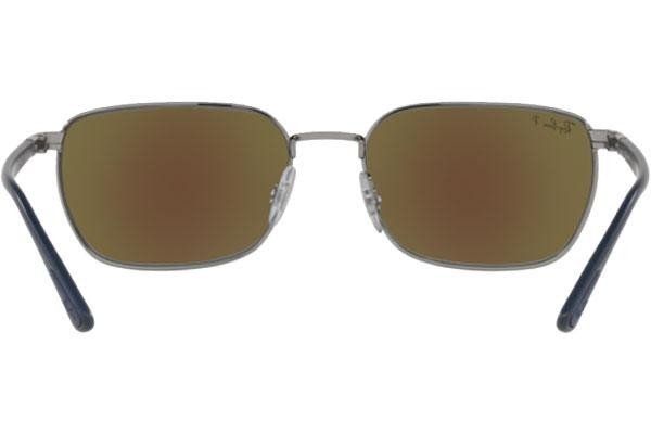 Sončna očala Ray-Ban Chromance Collection RB3684CH 004/4L Polarized Pravokotna Srebrna