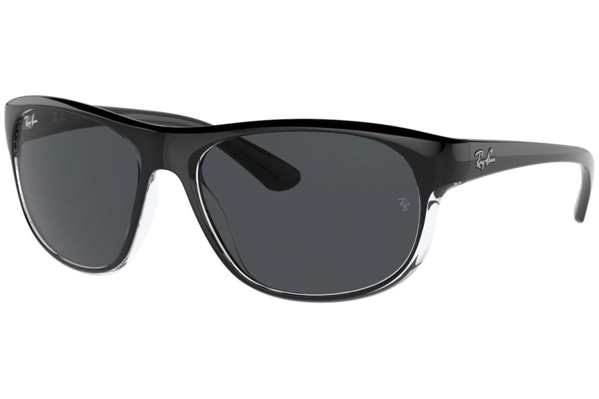 Sončna očala Ray-Ban RB4351 603987 Ovalna Črna