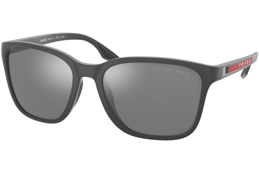 Sončna očala Prada Linea Rossa PS02WS UFK07H Polarized Kvadratna Siva