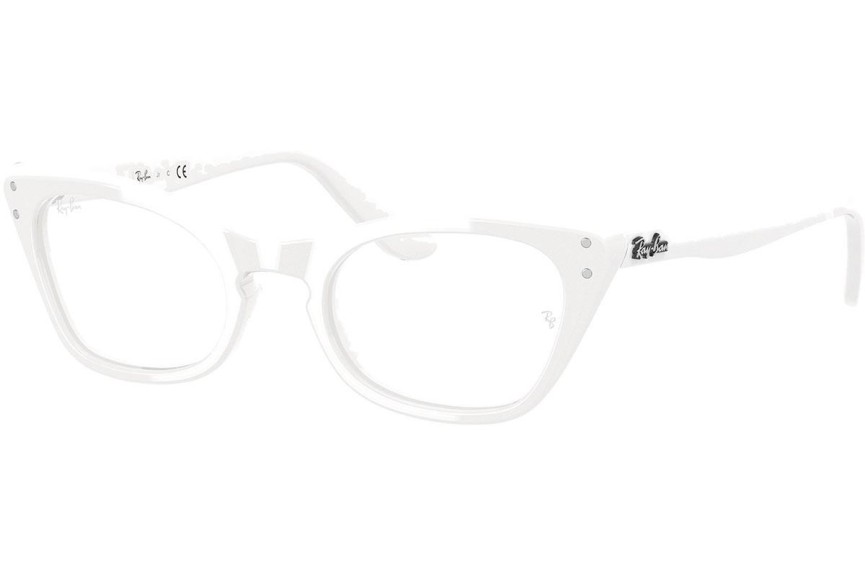 Očala Ray-Ban Junior Miss Burbank RY9099V 3890 Cat Eye Bela