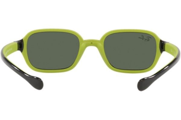 Sončna očala Ray-Ban Junior RJ9074S 709471 Pravokotna Črna