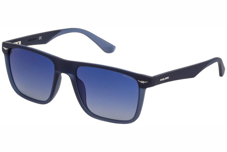 Sončna očala Police Gator 2 SPLE02 R22P Polarized Kvadratna Modra