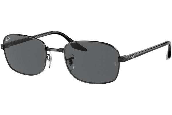 Sončna očala Ray-Ban RB3690 002/B1 Pravokotna Črna