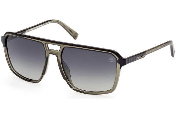 Sončna očala Timberland TB9301 96R Polarized Kvadratna Zelena