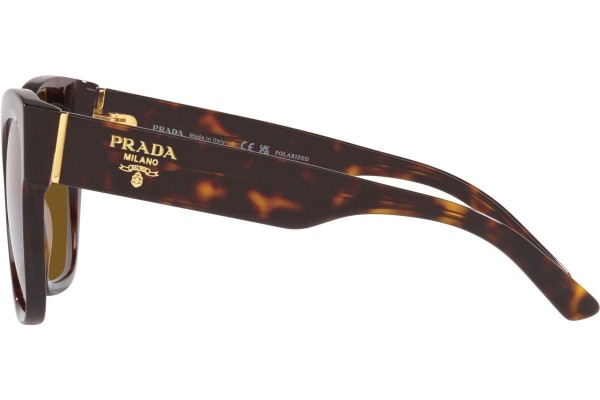 Sončna očala Prada PR17ZS 2AU5Y1 Polarized Kvadratna Havana