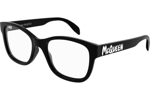 Očala Alexander McQueen AM0350O 001 Kvadratna Črna