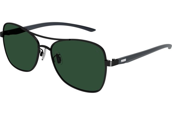 Sončna očala Puma PE0167SA 002 Polarized Pravokotna Črna