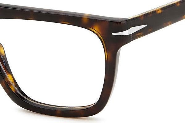 Očala David Beckham DB7096 086 Flat Top Havana